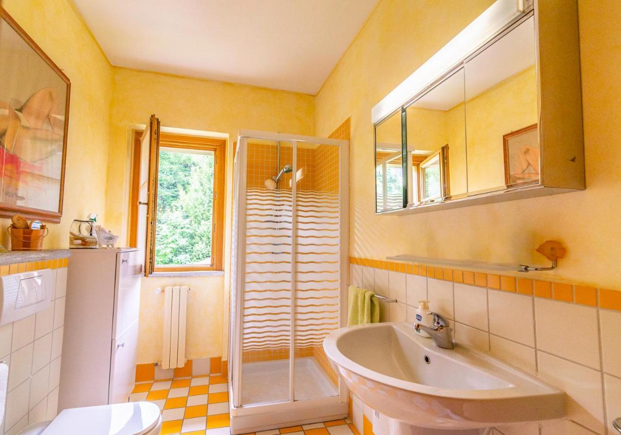 L'Ortensia Della Villa Isabella, Camera Con Vista Lago, Balcone Sul Parco E Bagno Esclusivo All'Esterno Della Camera Stresa Kültér fotó