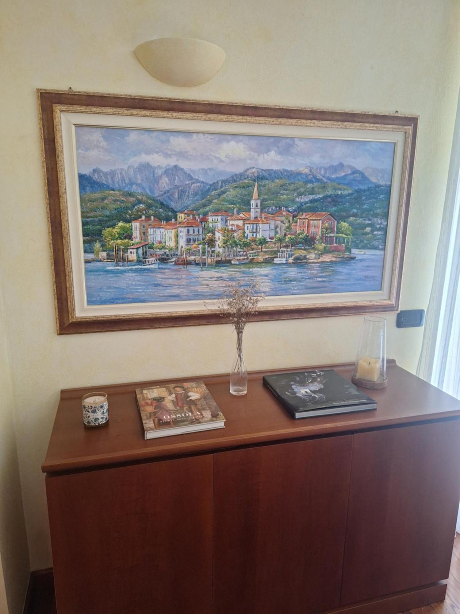 L'Ortensia Della Villa Isabella, Camera Con Vista Lago, Balcone Sul Parco E Bagno Esclusivo All'Esterno Della Camera Stresa Kültér fotó